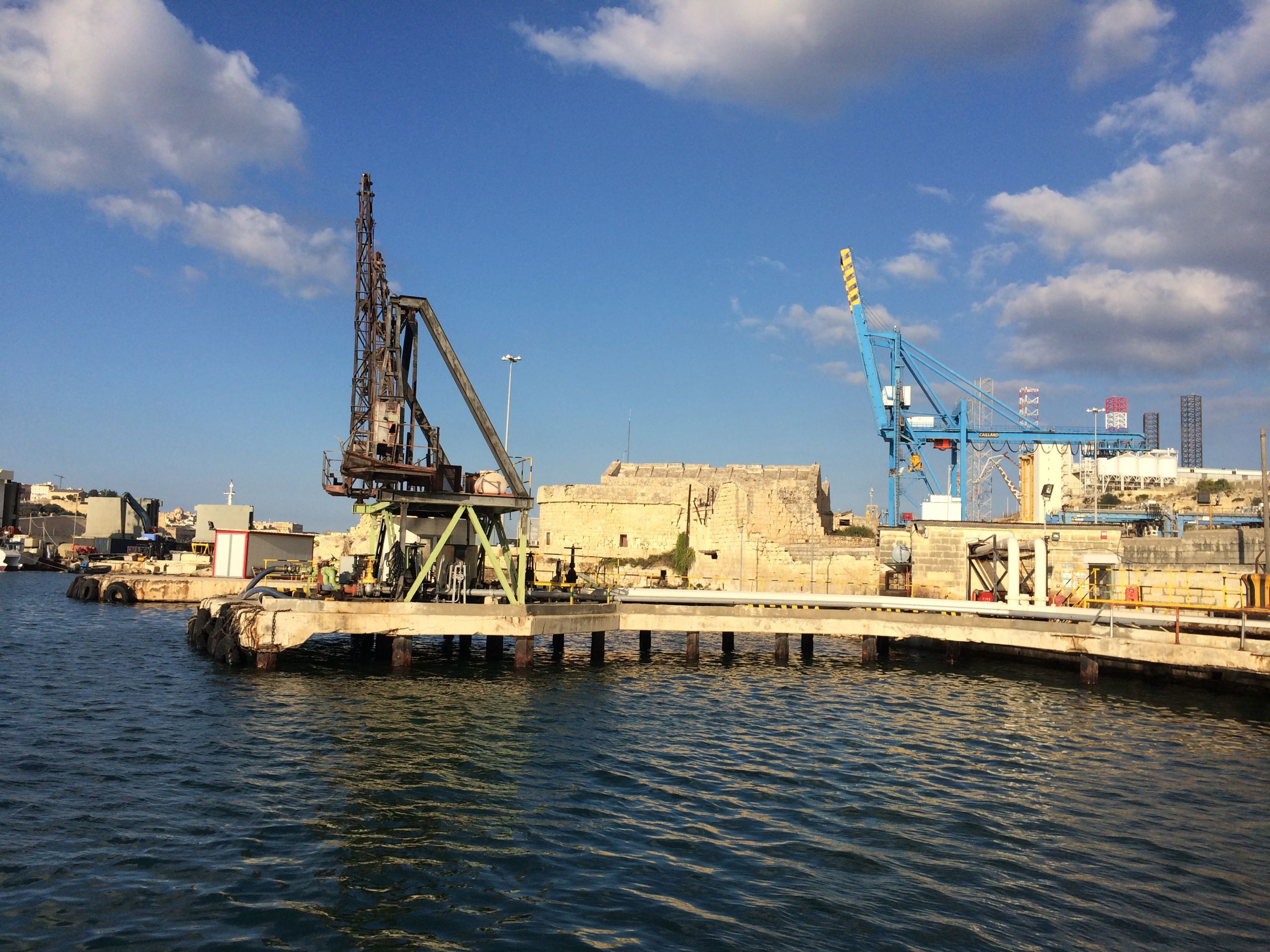 Die Andock-Station (dolphin) Ras Hanzir.