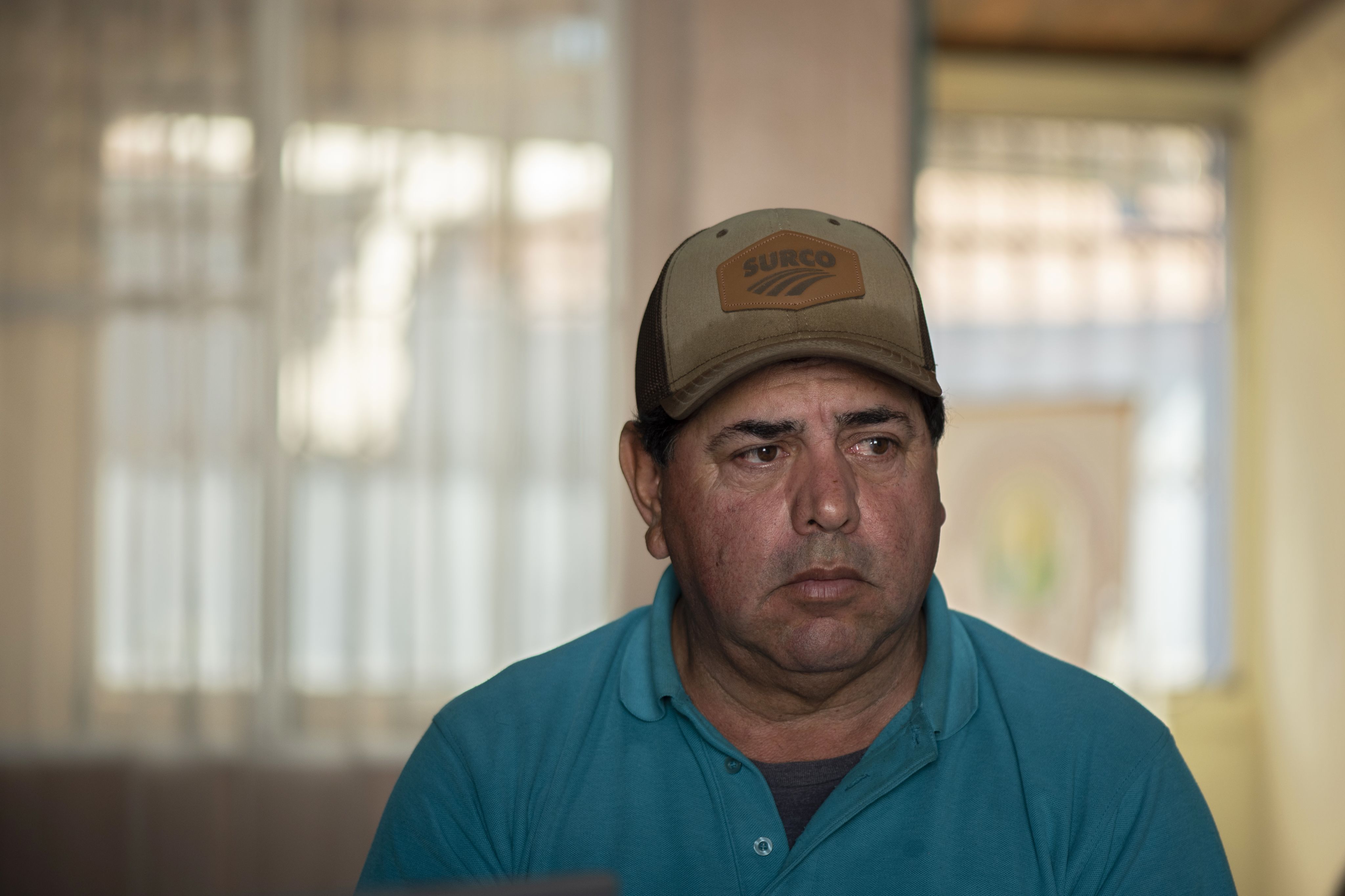 Virgilio Ulloa, president of the authority responsible for administering Cipreses’ water system. He casts doubt on the chlorothalonil pollution.